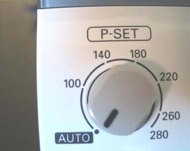Image for Set P-Set Dial to AUTO